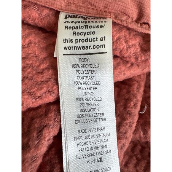 PATAGONIA Nano-Air Light Hybrid Jacket Style # 84352 Burl Red SMALL - Picture 10 of 11